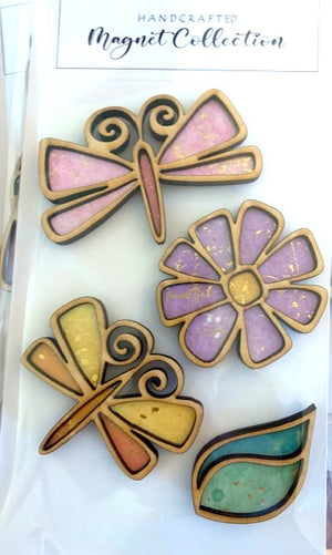 Dragonfly Theme Magnets