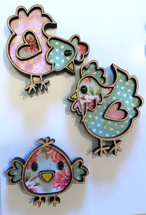 Chicken Theme Magnets